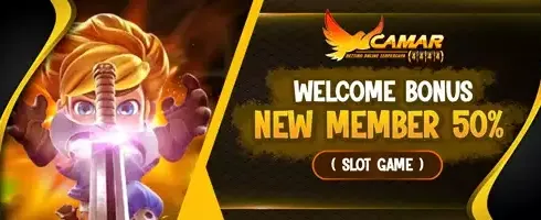 100% Welcome Bonus Slot promotion banner